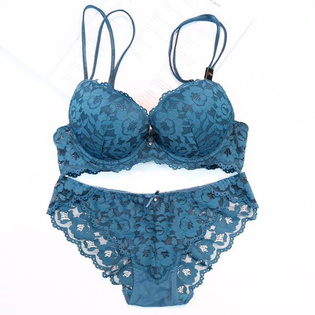 Women’s Floral Lace Bra Set Lace Underwear Sets cb5feb1b7314637725a2e7: black|Blue|Purple|Skin