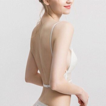 Wireless Lace Women's Backless Bra Bras Lace Underwear Sets