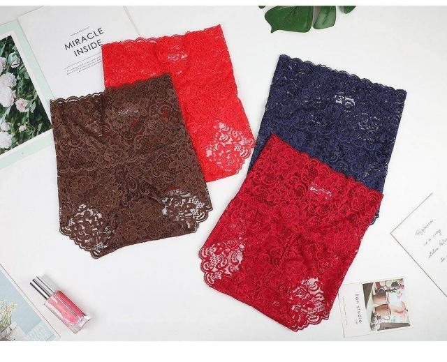 Women’s High Waist Floral Lace Panties Lace Underwear Panties cb5feb1b7314637725a2e7: black|Brown|pink|Purple|Red|Sapphire|Skin|Sky Blue|Wine Red