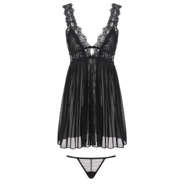 Women’s Lace Intimate Dress Lace Underwear cb5feb1b7314637725a2e7: black|white